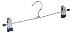 Set s 2 vješalice za odjeću s kvačicama Wenko Hanger Snap Small