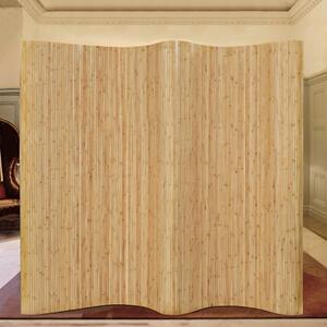 VidaXL Sobna pregrada od bambusa 250 x 165 cm prirodna