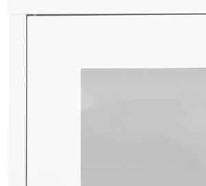 Uredski ormarić bijeli 90 x 40 x 70 cm čelični