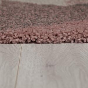 Ružičasto-sivi tepih Flair Rugs Nuru, 120 x 170 cm
