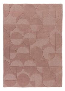 Ružičasti vuneni tepih Flair Rugs Gigi, 120 x 170 cm