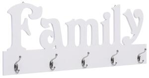 VidaXL Zidna vješalica za kapute FAMILY 74 x 29,5 cm