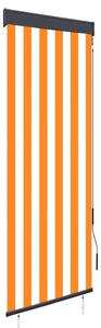 VidaXL Vanjska roleta 60 x 250 cm bijelo-narančasta