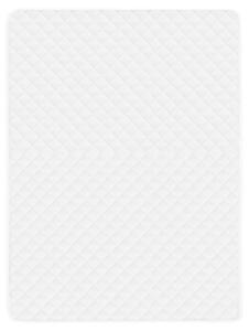 VidaXL Zaštitni prekrivač za madrac bijeli 160 x 200 cm lagani