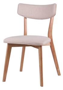 Set s 2 blagovaonske stolice sa svjetlosmeđim postoljem sømcasa Anais