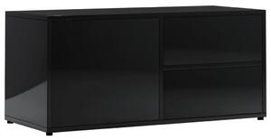 VidaXL TV ormarić visoki sjaj crni 80 x 34 x 36 cm od iverice