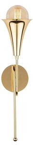 Metalna zidna svjetiljka u zlatnoj boji Opviq lights Isidor