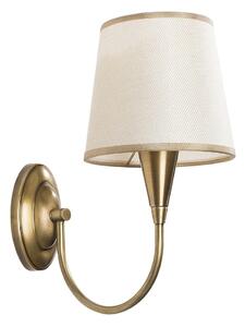 Metalna zidna svjetiljka u zlatnoj boji Opviq lights Patrick