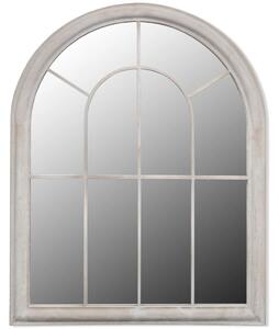 VidaXL Rustikalno vrtno ogledalo 69 x 89 cm za unutarnju i vanjsku uporabu