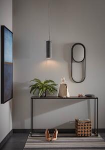 Crna viseća svjetiljka Kave Home Maude, visina 31 cm