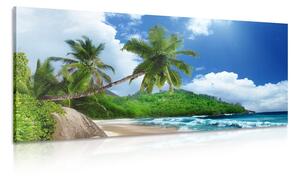 Slika prekrasna plaža na otoku Šejšeli