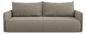 Bež sklopiva/s prostorom za odlaganje sofa 216 cm Nanea – Makamii