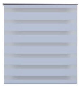 VidaXL Rolo bijele zavjese sa zebrastim linijama 70 x 120 cm