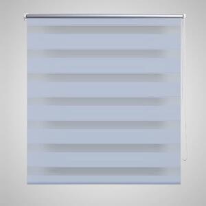 VidaXL Rolo bijele zavjese sa zebrastim linijama 40 x 100 cm