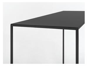 Crni konzolni metalni stol CustomForm Tensio, 100 x 35 cm