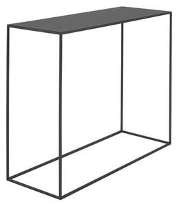 Crni konzolni metalni stol CustomForm Tensio, 100 x 35 cm