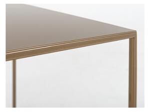 Metalni stolić u zlatnoj boji CustomForm Tensio, 50 x 50 cm