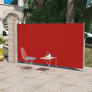 VidaXL Bočna tenda za dvorište/terasu 160 x 300 cm crvena