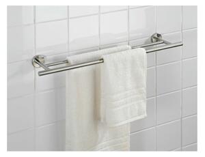 Zidni držač za ručnike od nehrđajućeg čelika u mat srebrnoj boji Bosio – Wenko