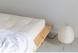 Crni futon madrac Karup Basic, 160 x 200 cm