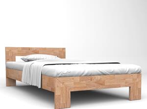VidaXL Okvir za krevet od masivne hrastovine 160 x 200 cm