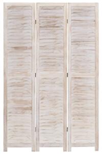 VidaXL Sobna pregrada s 3 panela 105 x 165 cm drvena