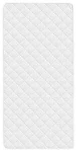 VidaXL Zaštitni prekrivač za madrac bijeli 90 x 200 cm teški