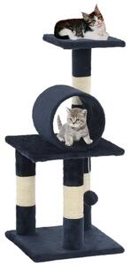 VidaXL Penjalica za mačke sa stupovima za grebanje od sisala 65 cm tamnoplava