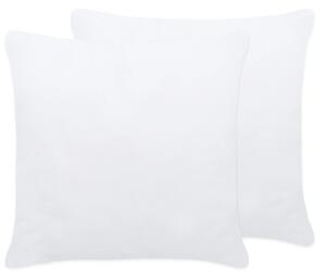 VidaXL Punjenja za jastuke 2 kom 45 x 45 cm bijela