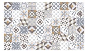 Set s 60 zidnih samoljepljivih naljepnica Ambiance Cement Tiles Liliania, 10 x 10 cm