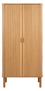 Ormar u dekoru hrasta u prirodnoj boji 100x200x55 cm Langley – Actona