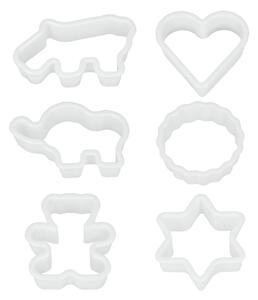 Set od 6 plastičnih kalupa Metaltex Cookie Cutters