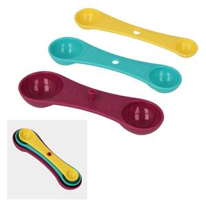 Set od 3 mjerne žlice u boji Metaltex Spoons