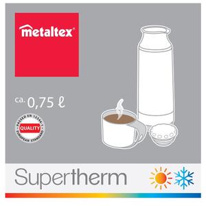 Vakuumska termosica sa šalicom Metaltex Flask, 750 ml