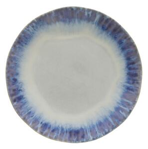Plavo-bijeli tanjur od kamenine Costa Nova Brisa, ⌀ 26,5 cm