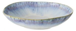 Plavo-bijela zdjela za tjesteninu od kamenine Costa Nova Brisa, ⌀ 23 cm