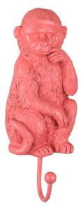 Koraljno ružičasta vješalica Leitmotiv Monkey