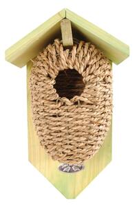 Pletena kućica za ptice Esschert Design, visina 26,2 cm