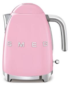 Ružičasti električni čajnik SMEG