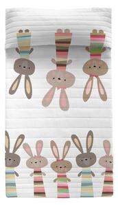 Pamučni dječji prekrivač 260x180 cm Rabbit family - Moshi Moshi
