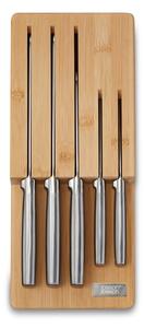Set noževa sa stalkom 5 kom od nehrđajućeg čelika Elevate Bamboo – Joseph Joseph