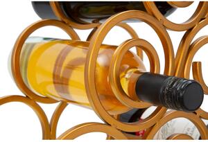 Stalak za vino u zlatnoj boji Mauro Ferretti