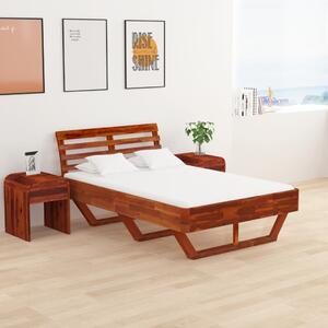 VidaXL Okvir za krevet od masivnog bagremovog drva 120 x 200 cm