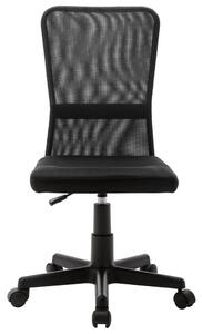 VidaXL Uredska stolica crna 44 x 52 x 100 cm od mrežaste tkanine