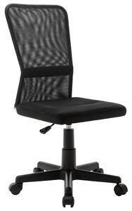 VidaXL Uredska stolica crna 44 x 52 x 100 cm od mrežaste tkanine