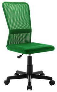 VidaXL Uredska stolica zelena 44 x 52 x 100 cm od mrežaste tkanine
