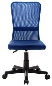 VidaXL Uredska stolica plava 44 x 52 x 100 cm od mrežaste tkanine