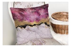 Jastučnica Minimalist Cushion Covers Marble With Pink And Gold, 45 x 45 cm