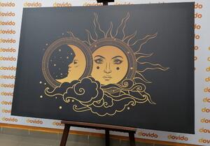 Slika harmonija sunca i mjeseca
