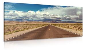Slika cesta u pustinji